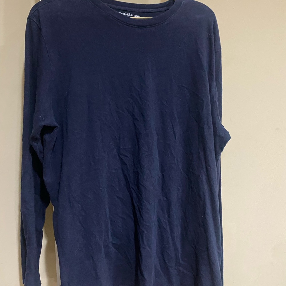 Croft & Barrow Dark Blue Cotton Shirt